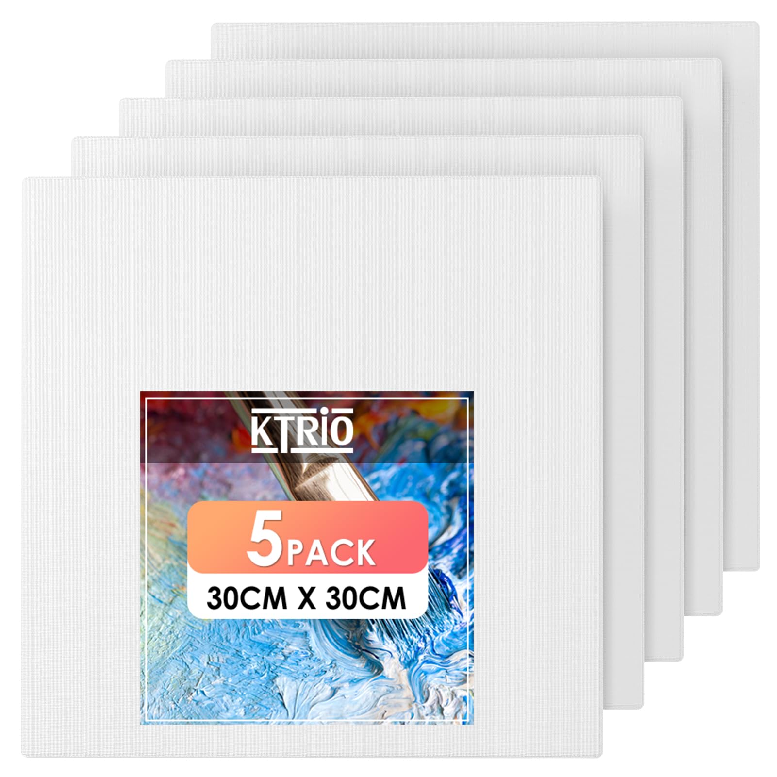 Canvas Boards 5-Pack